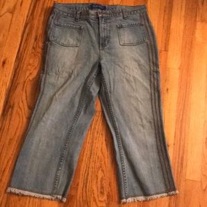 Jeans knee length women 12